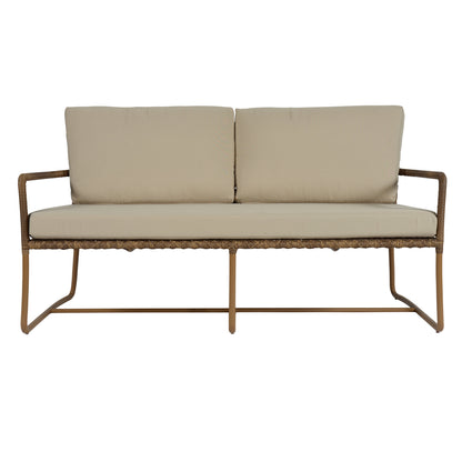 Bay Loveseat, Ready to Ship in Sunbrella Antique Beige, view 2