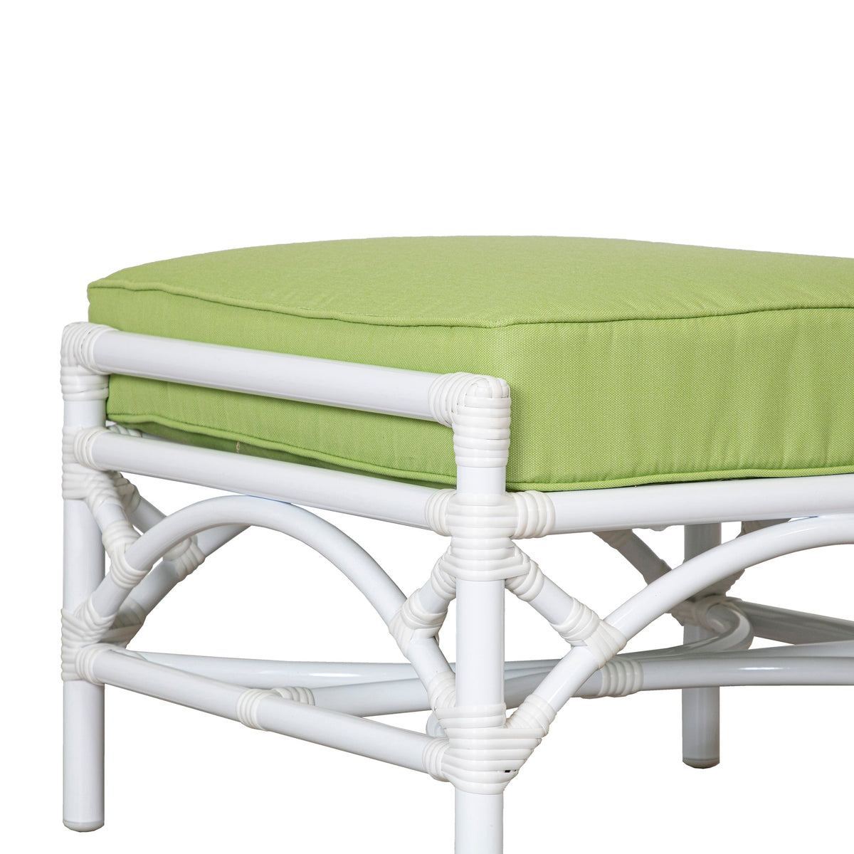 Chippendale Outdoor Ottoman, view 4