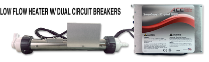ACC SmarTouch Digital 1000 low flow 4kW spa control with LX-1000 topside, supplier product photo