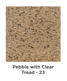SR Smith Color Swatch Pebble with Clear Treat - 23