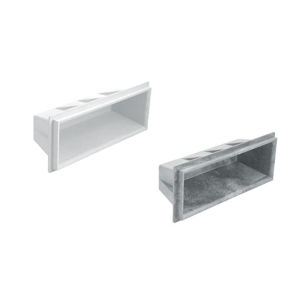 S.R. Smith 62-209-4002 Recessed Step for Pools, 17.5-Inch, Black