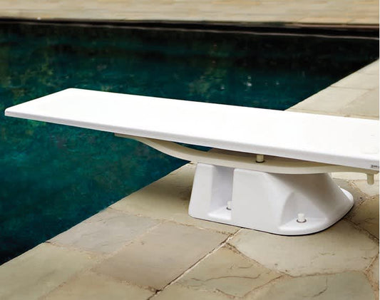 SR Smith 6' Salt Pool Jump System with Frontier III Dving Board Radiant White | 68-211-5962