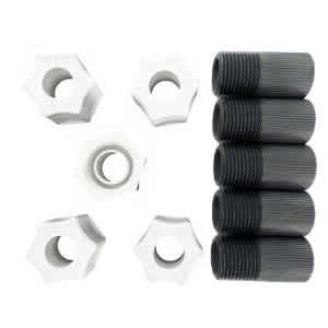 Stenner 3/8" Connecting Nut W/Adptr. Stenner Connecting Nut 3/8" W/ Adapter (5 Pack) Sold As Each | MCADPTR