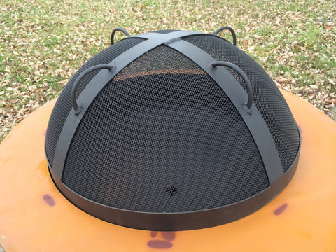 Fire Pit Art Spark Guard, 27.5"