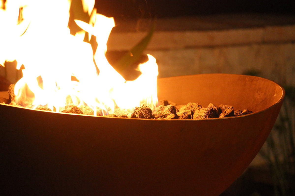 Fire Pit Art Scallop Fire Pit, 36"