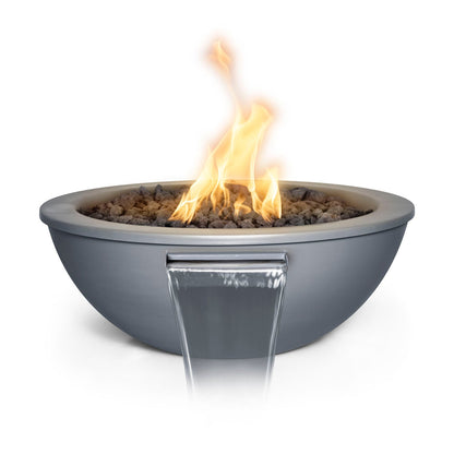 The Outdoor Plus Sedona Fire & Water Bowl, 27", Powder Coat | OPT-27RPCFW