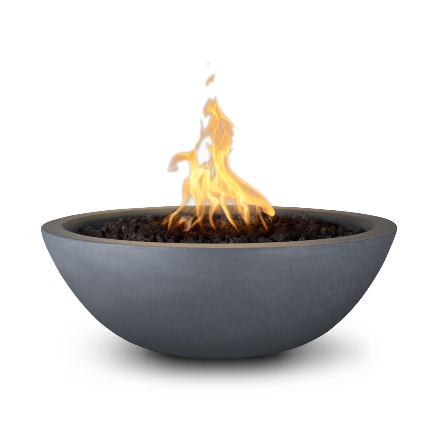 The Outdoor Plus Sedona Fire Bowl, 33", GFRC Concrete | OPT-33RFO