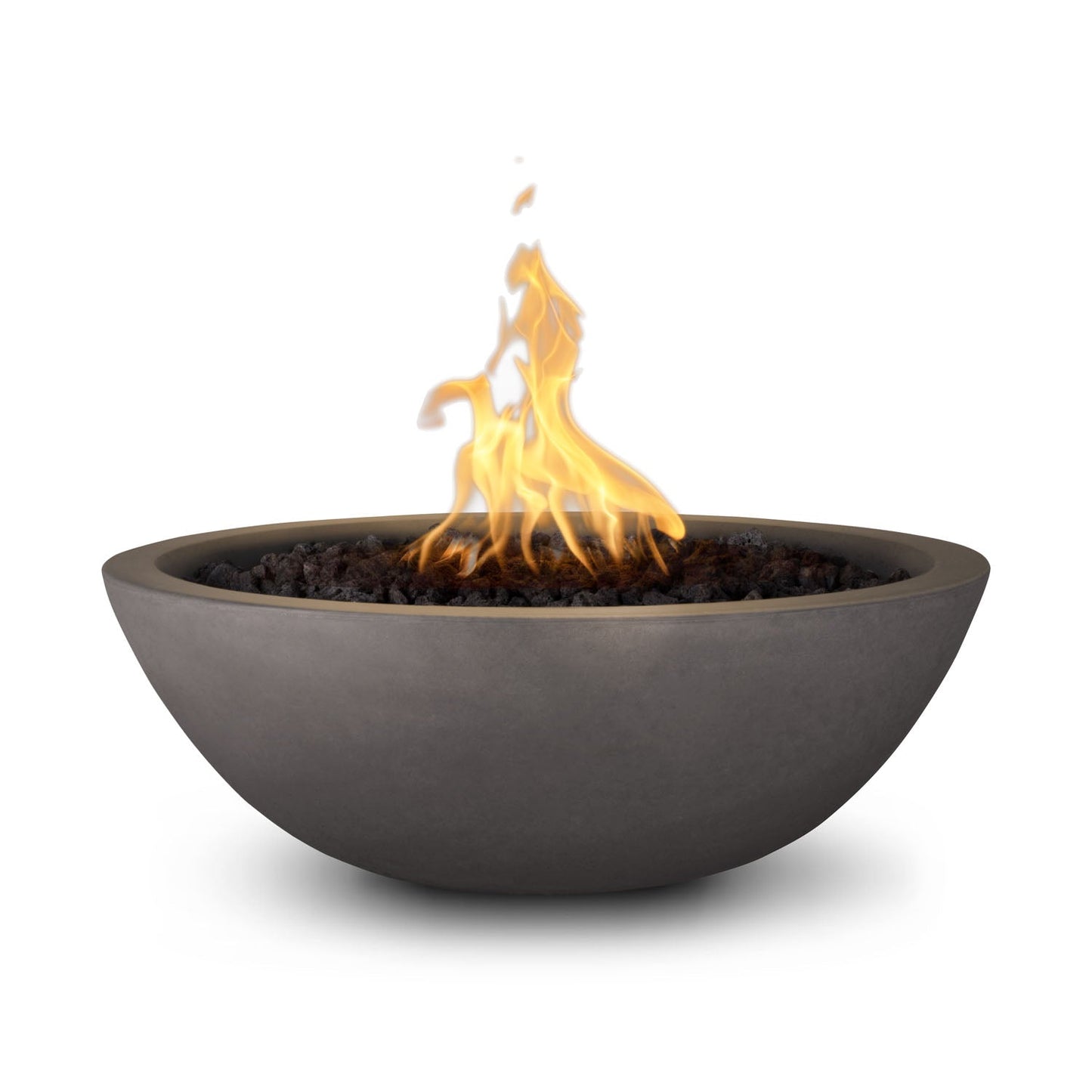 The Outdoor Plus Sedona Fire Bowl, 33", GFRC Concrete | OPT-33RFO