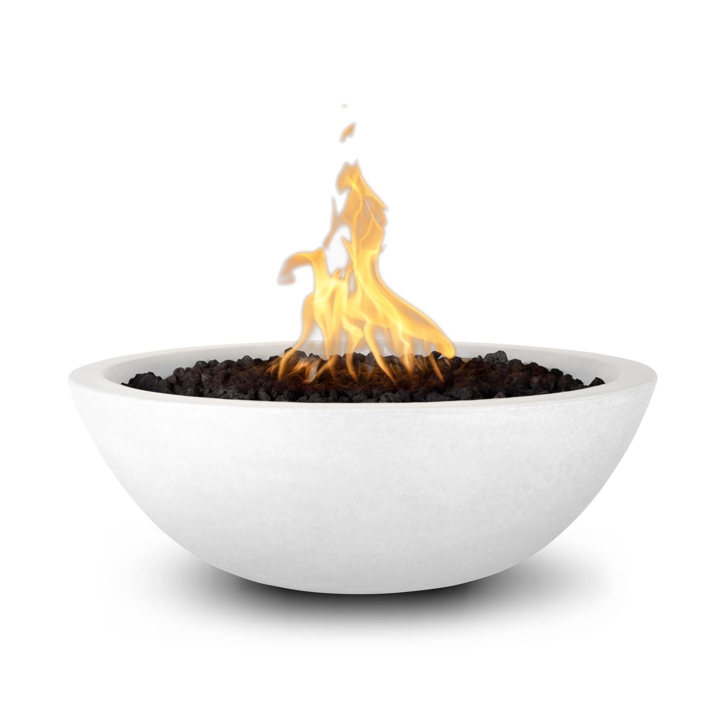 The Outdoor Plus Sedona Fire Bowl, 33", GFRC Concrete | OPT-33RFO