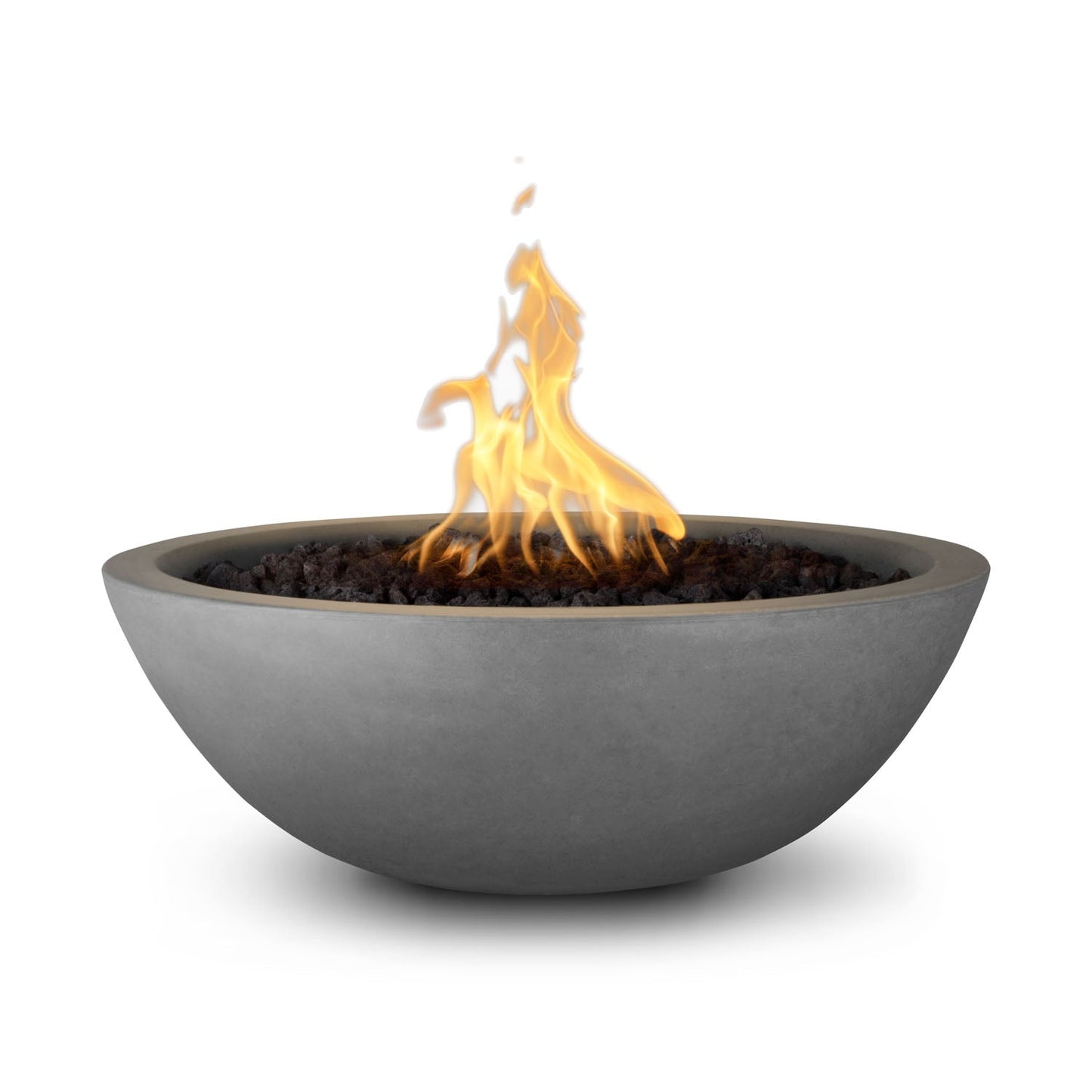 The Outdoor Plus Sedona Fire Bowl, 33", GFRC Concrete | OPT-33RFO