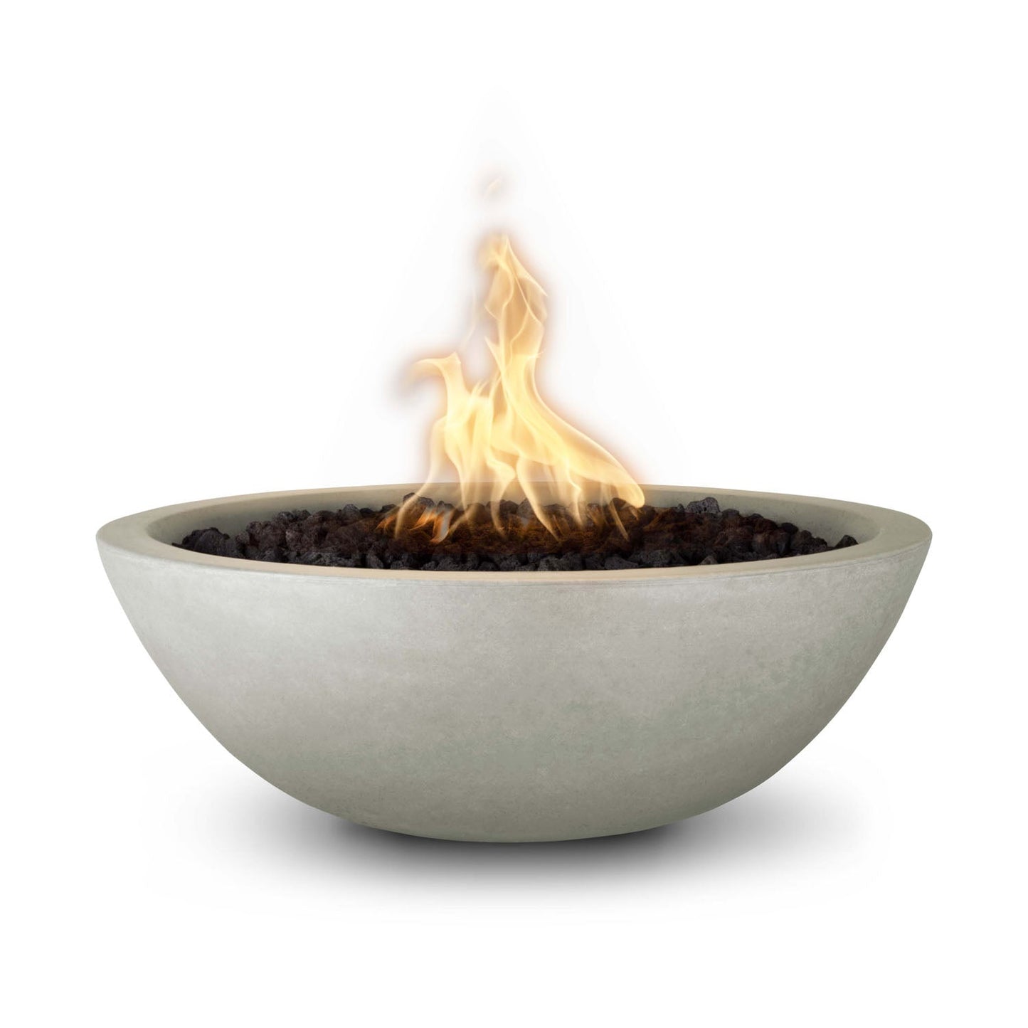 The Outdoor Plus Sedona Fire Bowl, 33", GFRC Concrete | OPT-33RFO