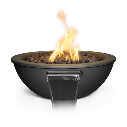 The Outdoor Plus Sedona Fire & Water Bowl, 27", Powder Coat | OPT-27RPCFW