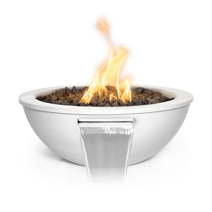 The Outdoor Plus Sedona Fire & Water Bowl, 27", Powder Coat | OPT-27RPCFW