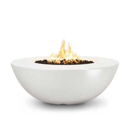 The Outdoor Plus Sedona Fire Pit Wide Ledge, 60", GFRC Concrete | OPT-SEDWL60