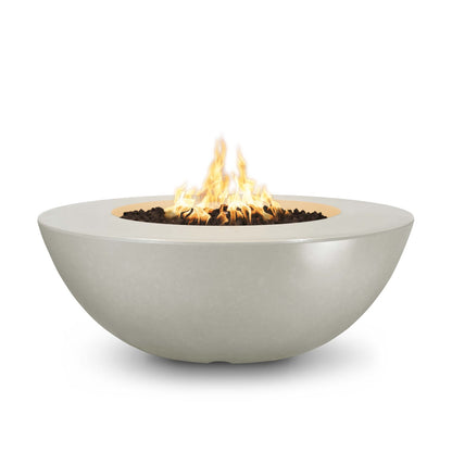 The Outdoor Plus Sedona Fire Pit Wide Ledge, 60", GFRC Concrete | OPT-SEDWL60