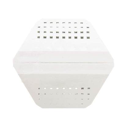 Side profile showing depth of Aladdin Equipment B-198 basket