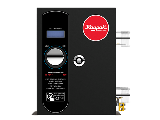 Raypak E3T ELS-R-0011-1-TiB 34k BTU Titanium Electric Heaters