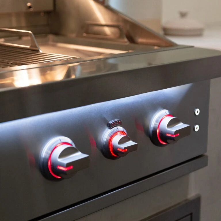 Summerset Quest 42-Inch Built-In Natural Gas Grill - QST42-NG Knobs