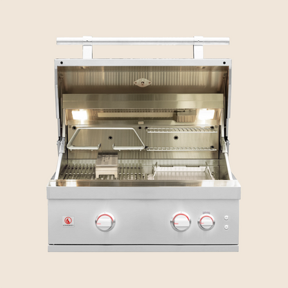 Summerset Quest 42-Inch Built-In Natural Gas Grill - QST42-NG Open