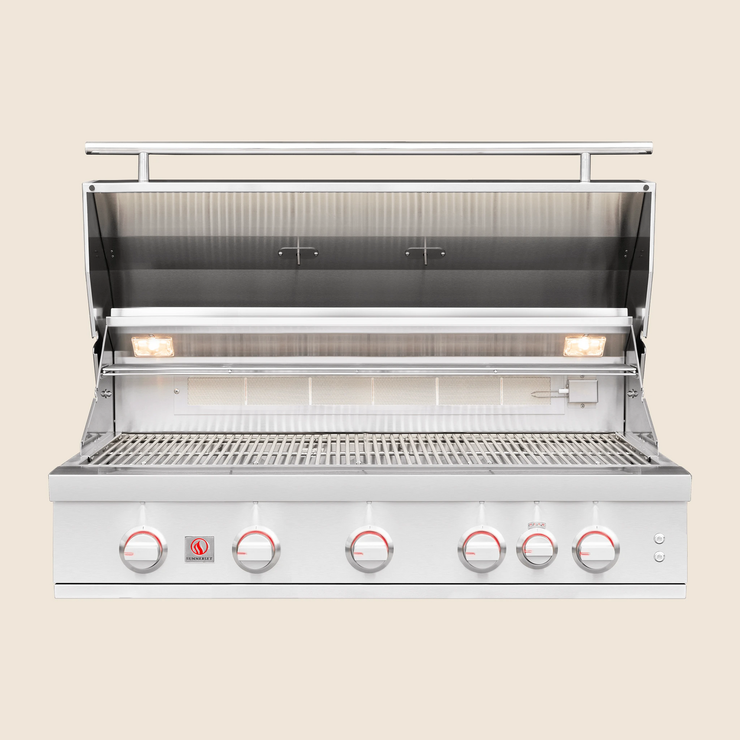 Summerset Sizzler Pro 40-Inch Built-In Propane Grill - SZRPRO40L Open