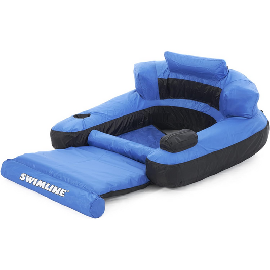 Swimline SW9047 Swimming Pool Fabric Inflatable Ultimate Floating Lounger
