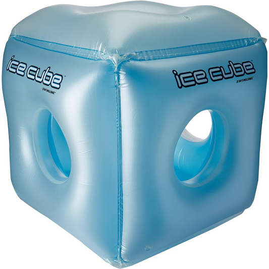 Swimline SW9073 Swimming Pool Inflatable Ice Cube Pool Float