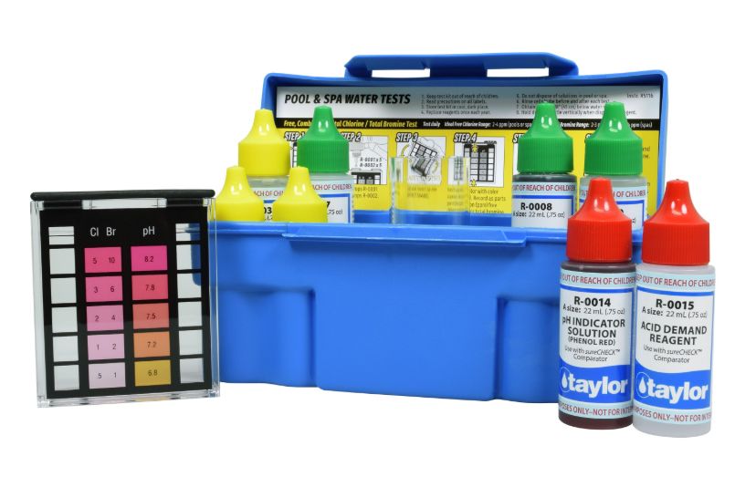 Taylor 6-Way Test Kit Free Chlorine | K-1004-6