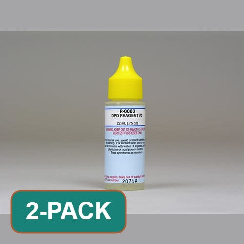 Taylor DPD Reagent #3 Dropper Bottle, 0.75 oz, sold as a 2-pack