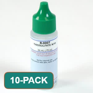 Taylor Thiosulfate N/10, 0.75 oz, sold as a 10-pack