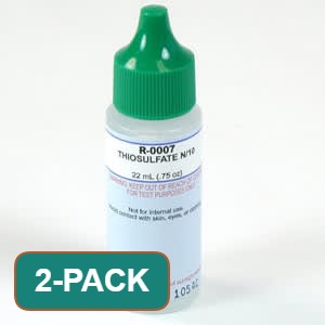 Taylor Thiosulfate N/10, 0.75 oz, sold as a 2-pack