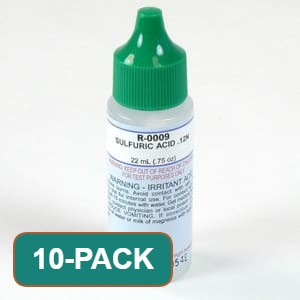 Taylor Sulfuric Acid, 0.75 oz, sold as a 10-pack