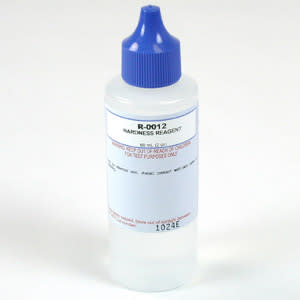 One 2 oz bottle of Taylor Hardness Reagent Dropper Bottle, label facing forward