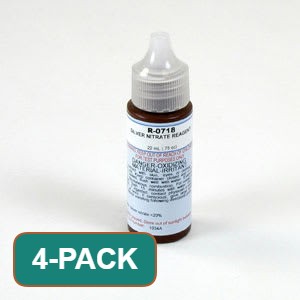 Taylor Silver Nitrate Reagent, 0.75 oz, sold as a 4-pack