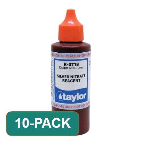 Taylor Silver Nitrate Reagent, 2 oz, sold as a 10-pack
