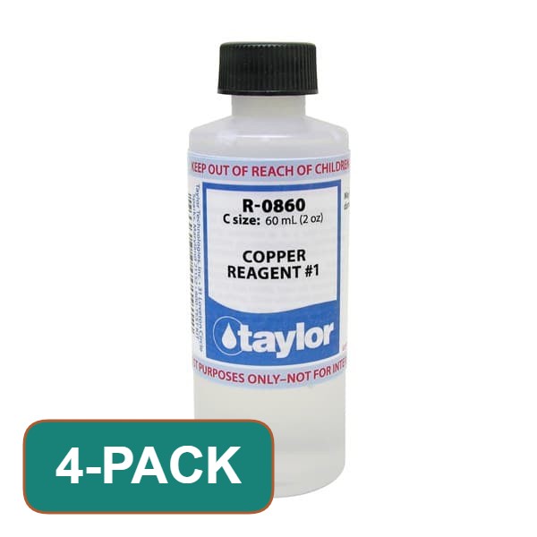 Taylor Copper Reagent #1, 2 oz, sold as a 4-pack