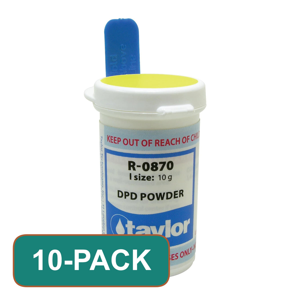Taylor DPD, 10 g, sold as a 10-pack