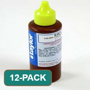 Taylor FAS-DPD Titrating Reagent for Chlorine, 2 oz, sold as a 12-pack