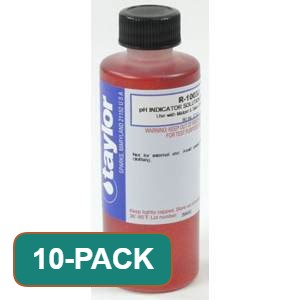 Taylor pH Indicator Solution for Midget and Slide Comparators, 2 oz, sold as a 10-pack