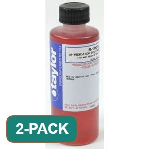 Taylor pH Indicator Solution for Midget and Slide Comparators, 2 oz, sold as a 2-pack