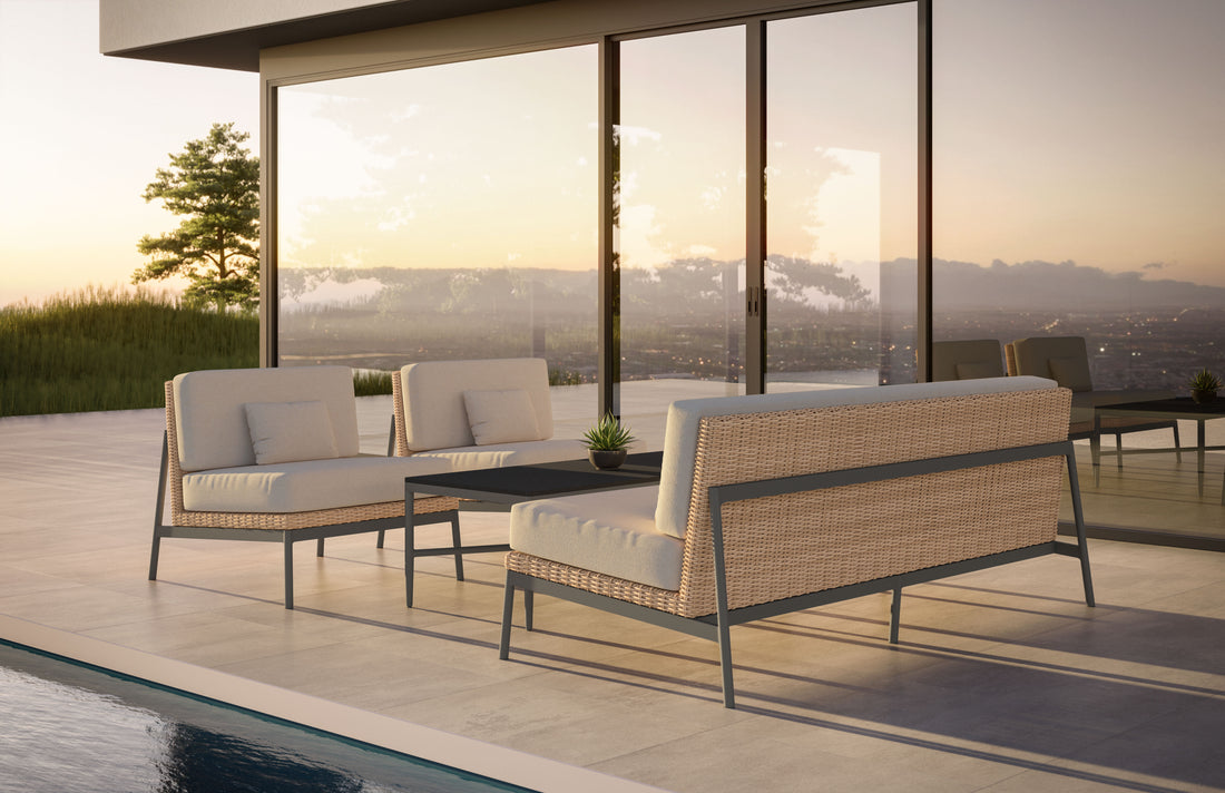 Outdoor sectionals, built your way