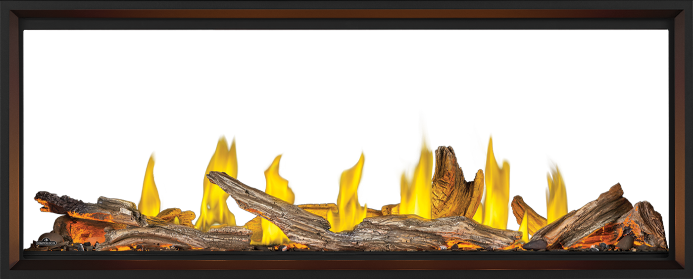 Napoleon TLV62N2 Tall Linear Vector™ 62 See Through Direct Vent Natural Gas Fireplace