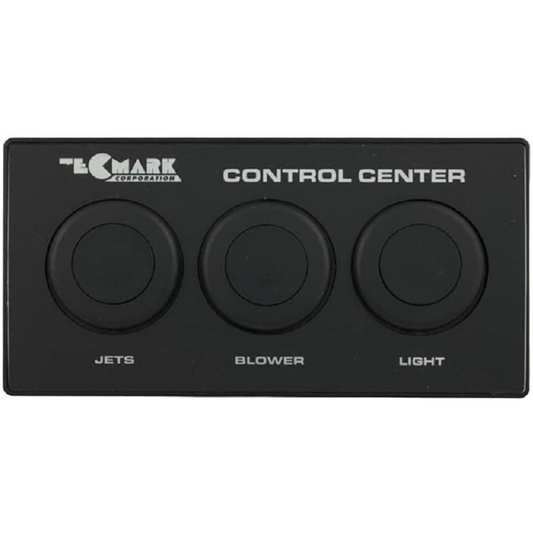 Tecmark 3-Air Button, Topside Control Panel with weatherproof durability for spas.