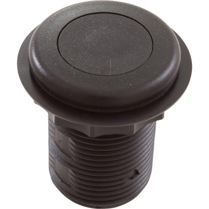Tecmark Low Profile Air Button Black - Sleek, weatherproof air button for spa and pool control.