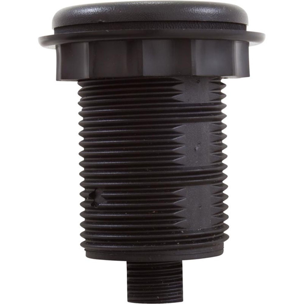 Tecmark Low Profile Air Button Black - Sleek, weatherproof air button for spa and pool control.