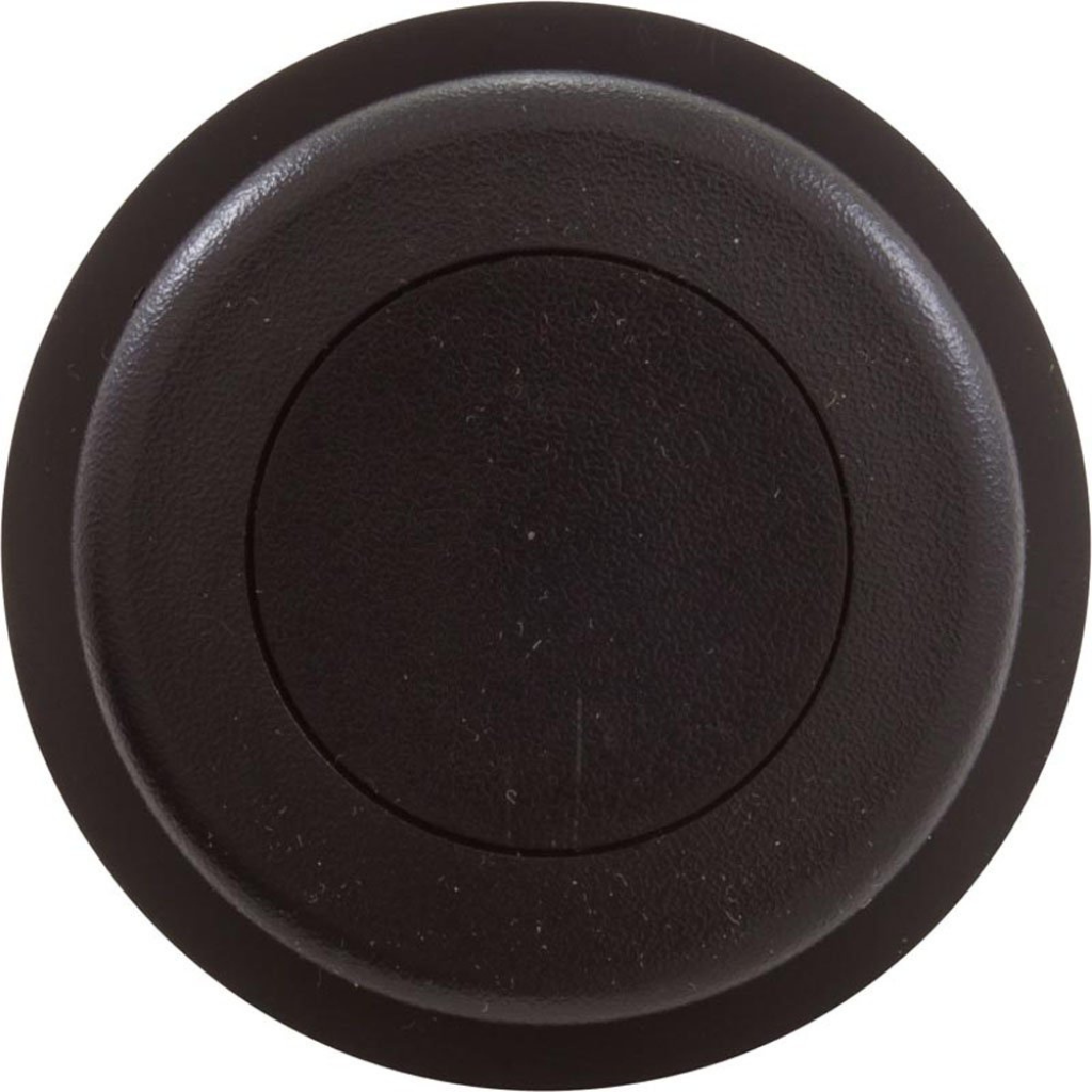 Tecmark Low Profile Air Button Black - Sleek, weatherproof air button for spa and pool control.