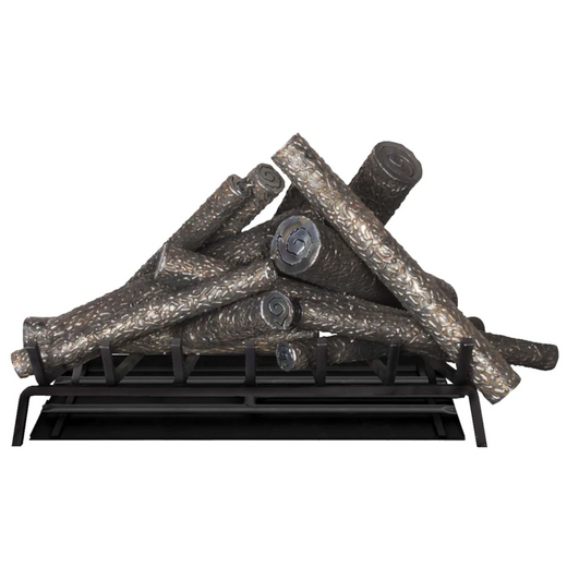 The Outdoor Plus Fireplace Log & Tray Set, 18-inch