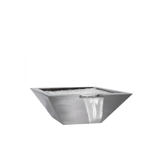 The Outdoor Plus Maya Water Bowl, 24-inch, stainless steel