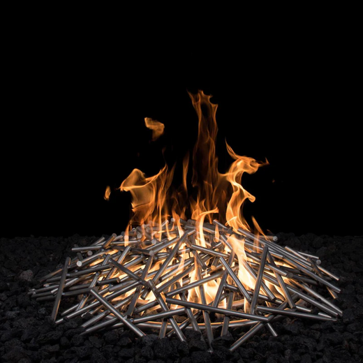 The Outdoor Plus Bird's Nest with 24-inch Stainless Steel Round Burner, 30-inch, stainless steel