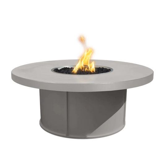 The Outdoor Plus 36" Round Mabel Outdoor Fire Table - Copper - Match Lit - Natural Gas | OPT-MABCPR36-NG