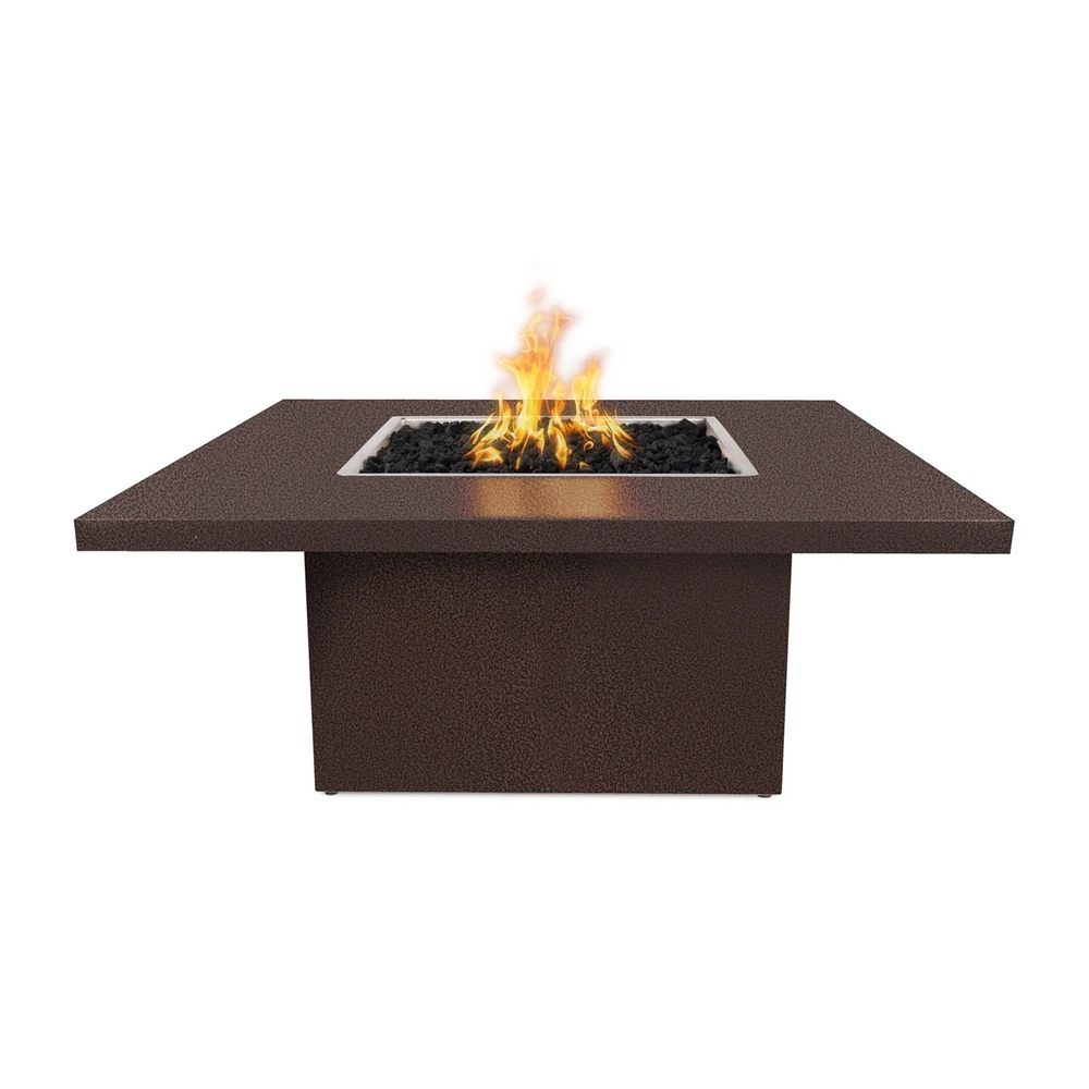 The Outdoor Plus Bella Fire Table, 36", Square, Copper